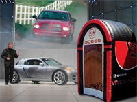 Custom Branded Dodge Inflatable Money Booth