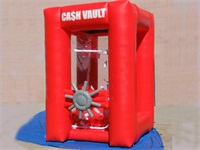 High Quality Inflatable Money Machine Cash Vault for Any Promotions
