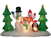 8 Foot Wide Holiday Airblown Christmas Inflatable decoration