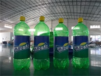 Strong Style PVC Airtight Inflatable Sprite Bottle for Sales Promotions