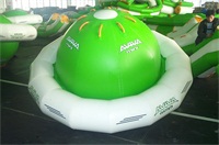 Rave Sports 10 Foot Diameter Mini Inflatable Water Saturn