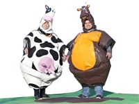 Costume de Sumo Vache et Taureau