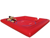 Red Inflatables Sumo Wrestling Arena