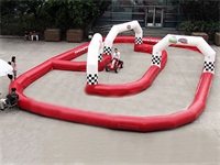 Inflatable Club Karts Race Track