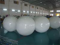 Dia 2m White Helium Balloon