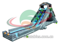 Inflatable Log Jammer Extrem Water Slide