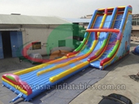 Inflatable Giant Dual Lane Water Slide