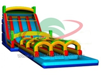 Triple Lane Inflatable Wide Water Slide