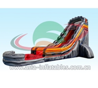 22ft High Inflatable Volcano Water Slide