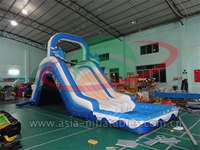 Inflatable Blue Water Slide