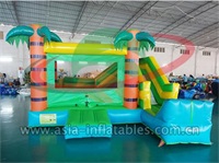 Inflatable Tropical Combo Bounce House