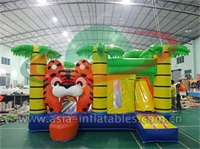 Inflatable Tiger Bouncy Castle