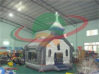 Inflatable Church Jumping Castle