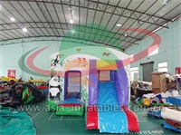 Inflatable Panda Moonwalk Combo
