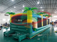 Palm Tree Inflatable Slip N Slide