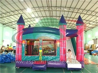 Inflatable Mini Bouncer With Slide Combo