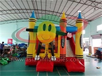 High Quality Happy Face Inflatable Crayonland Bouncer for Sale