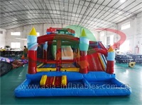 Inflatable Water Slide with Pool Combo