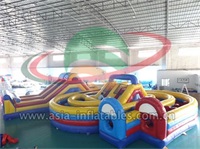 Inflatable Children Park Amusement Obstacle Course