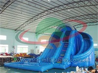 Inflatable Double Lane Water Slide