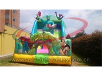 Hot Inflatable Justice League Slide For Kids