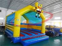 Inflatable Sponge Bob Jumping Castle With Cover