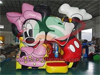 Inflatable Mickey And Minnie Bouncer