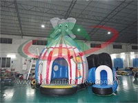 Inflatable Elephant Disco Bouncy Castle for Sale