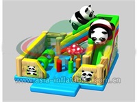 Hot Inflatable Lovely Panda Slide