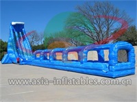 Blue Crush Inflatable Water Slide With Slip n Slide