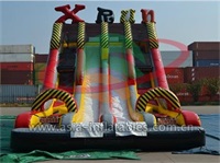 Amusement Inflatable Extreme Run Slide