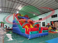 Spider Man Inflatable Slide