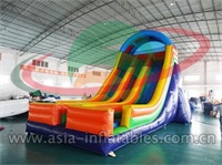 Inflatable Double Lane Slide