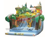 Large Inflatable Arabian Knight Slide