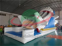 Inflatable Air Force Plane Slide