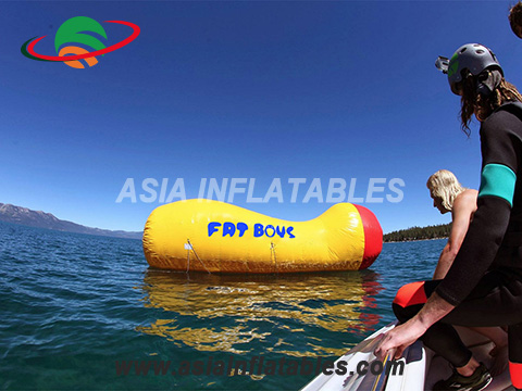 Hot Selling Lake Inflatable Water Blob / Inflatable Blob With Obstacle Course On Water