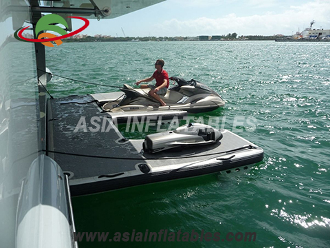 Inflatable Seabob Jet ski Dock, Floating Platform For Yacht
