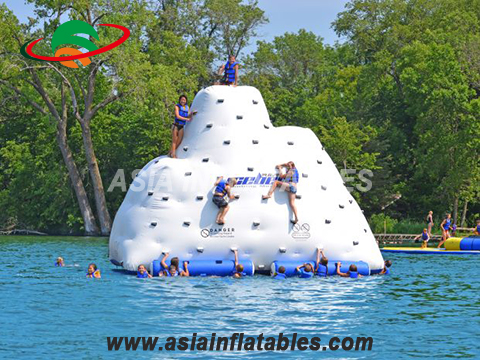 Water Prak Water Game inflatable kids climbing toys,floating iceberg