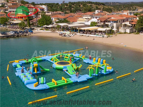 The Biggest Inflatable Water Park Equipment in Greece