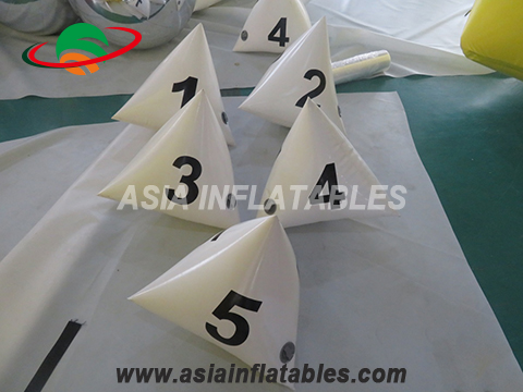 Regatta Sailing Race Markers Triangle Floater Inflatable Buoy