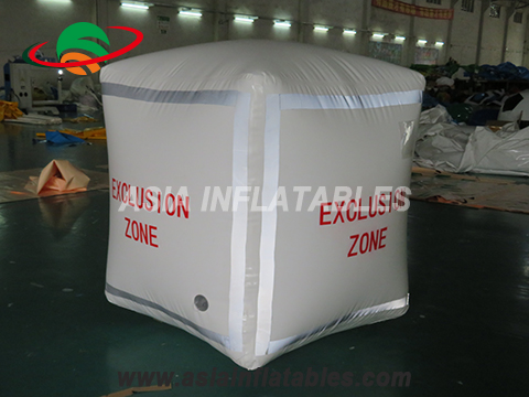 Customized Reflective Light Material Advertising Inflatable Buoy, Inflatable Triathlons Buoys