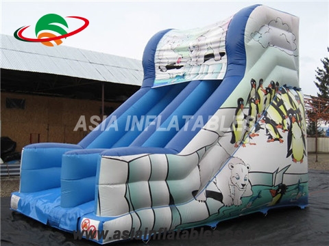 Lovely Inflatable Penguin Slide