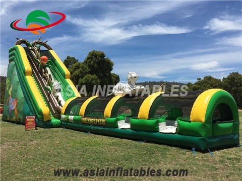 Inflatable Jungle Ride Slip n Slide