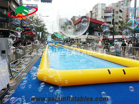 China supplier inflatable slip N slide inflatable slide the city