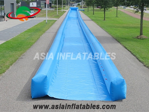 Largest inflatable slide water city 30m single lane inflatable city slide