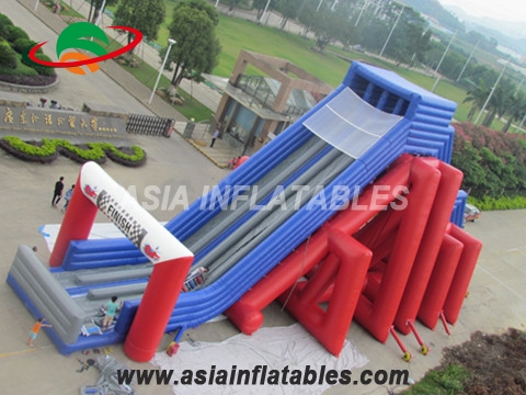 Newest Exciting Inflatable Multi Lane Slide