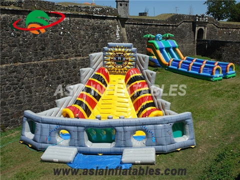 Inflatable Voodoo Pyramid Slide