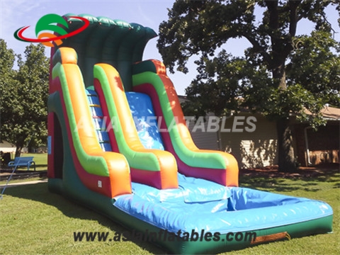 Colorful Inflatable Wave Water Slide