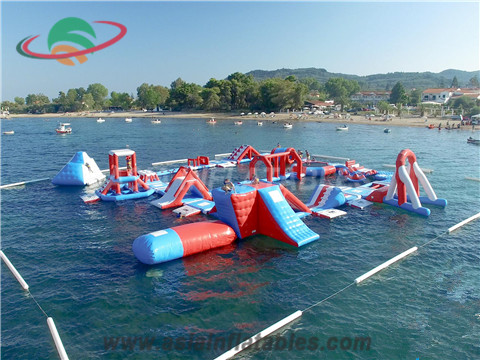 Custom Inflatable Pool Water Parks in Greece