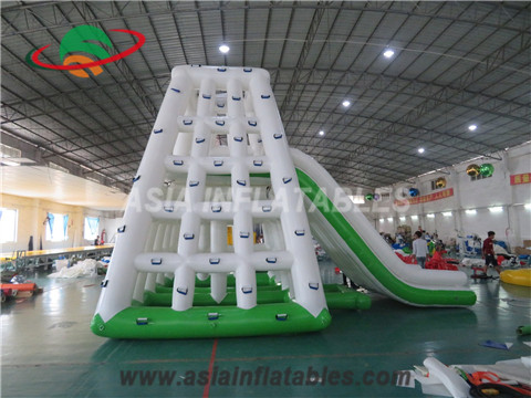 Inflatable Side Slide in Water Park